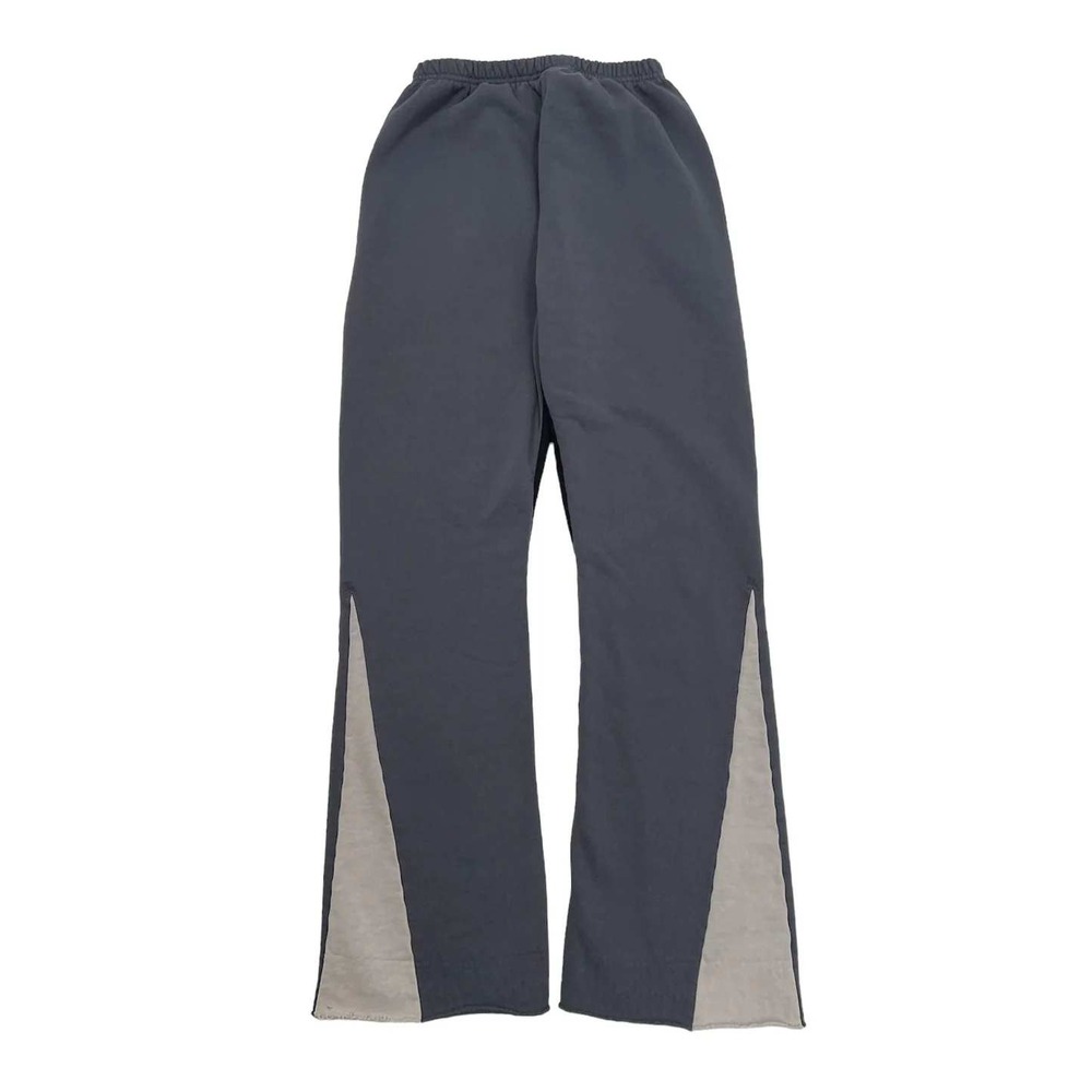 Gallery Dept Logo Flare Sweatpants Charcoal Grey White Medium New With Tags - Picture 2 of 6